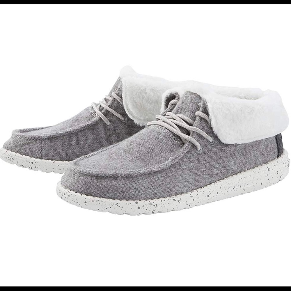 Hey Dude Britt Charcoal Women's Size 11